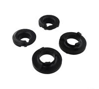 SMZhomeone Rear Suspension Spring Rubber Kit 4 PCS ABS White Upper Lower Spring Rubber OEM 7H0511150B Easy Replacement Compatible for Transporter T5 for T6 for CARAVELLE