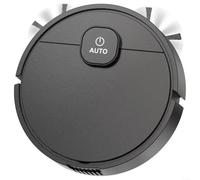 SMZhomeone Robot Vacuum Cleaner Mopping Machine Intelligent Sweeping Suction Dry Wet Auto Navigation Compact for Small Home Apartment Black 23cm(Black)