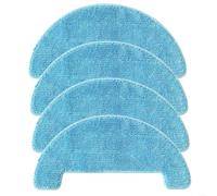 SMZhomeone robot vacuum mop cloth 4 Pack Microfiber Mop Pads Replacement For Kyvol for CYBOVAC E20 E30 E31 Ec30Mq Robot Vacuum, High Absorbency Cleaning Cloths For Kitchen Oil Stains(4 PACK)