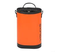 SMZhomeone Rock Climbing Tool Bag With Adjustable Waist Belt And Side Strap Rings, 5L Polyester Pvc Design For Water Resistance, Organised Rope Storage For Outdoor(Orange)