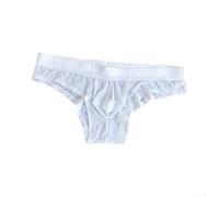 SMZhomeone Sports Sleep Men's Briefs Moisture Wicking Fabric | 82% nylon 18% spandex blend, for soft skin feel, elastic waistband, tag-free comfort, M to 3XL sizes