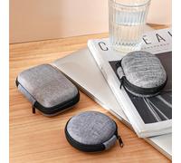 SMZhomeone The Solution in Gadget Organization Multi Layered Waterproof Pouch Designed to Protect All Your Important Electronics Safely (Oval Shape)