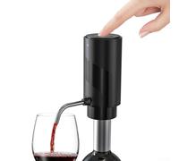 SMZhomeone USB Wine Aerator and Decanter with Automatic Dispenser, Fast Oxygenation for Red Wine, Food-Grade Material, Detachable Tubes, TYPE-C Rechargeable