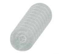 SMZhomeone washable mop cloth 4 Pack Washable Microfiber Mop Pads For Lefant for M3 Robot Vacuum Cleaner, Reusable Mopping Cloths For Pet Hair And Hard Floor Cleaning(10 PACK)