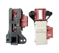 SMZhomeone Washing Machine Door Lock Switch ZV 446 T4280531170 Electronic Delay Safety Feature Sturdy Plastic Black Red for Home Laundry Repair Use