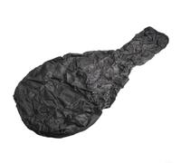 SMZhomeone Waterproof Guitar Rain Cover for Acoustic Bass Folk Classical Guitars - Protective PVC Dust Shield Black 119cm(for Folk Guitar)