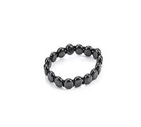 SN NATURSTEIN UG Precious Stone shungite Directly from Karelia: Eclipse Bracelet for Women