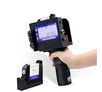 SN-XBDP Handheld Date Inkjet Printer with 4.3 Inch HD Touchscreen/2 * 600DPI High Definition Printing, for Label, Logo, Code Text Number,25.4mm