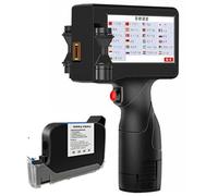 SN-XBDP Handheld Date Inkjet Printer with 4.3 Inch Touch Screen Quick-Drying Inkjet Coding Machine for Expire Date, Barcode, QR-Code, Logo, Batch Series Number