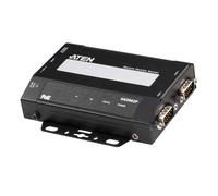 SN3002P 2-Port RS-232 Secure Device Server with PoE