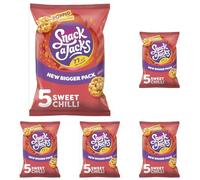 Snack A Jacks Crispy Sweet Chilli 5 X 19g (Pack of 5)