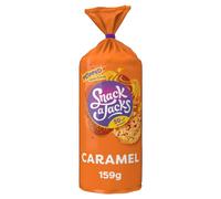 Snack A Jacks Jumbo Caramel Rice Cakes 159g (Case of 8)