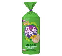 Snack A Jacks Jumbos Sour Cream & Chive Sharing Rice Cakes 117g