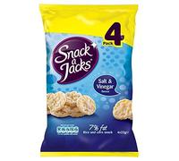 Snack-a-Jacks Salt & Vinegar (4x22g) - Pack of 2