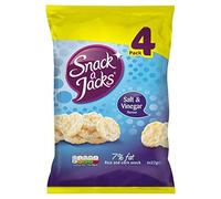 Snack a Jacks Salt & Vinegar Rice Cakes 4 x 22g (Pack of 4)