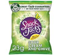 Snack A Jacks Sour Cream & Chive Snacks - 24x23g
