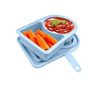 Snack and Dip Containers, Small Containers with Lids, Leak-proof Storage Boxes for Kitchen, Fruit Salad and Tasting Station