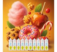 Snack Attack Edition - Sasami Signature Collection - 10 x 10ml Flavor Concentrate Set - Vegan