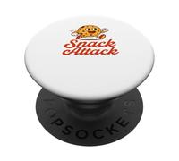 Snack Attack Happy Running Cookie PopSockets Adhesive PopGrip