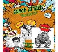 Snack Attack! Wenn der Hunger ein Formwandler ist!: Das Teenager Rezeptbuch mit 21 Basic Rezepten, Kochbuch für Teenager, Kochbuch für Jugendliche, ... Spaghetti, Pizza, Witziges Comic Rezeptbuch