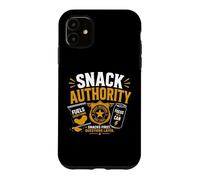 Snack Authority Funny Food Humor Graphic Case for iPhone 11