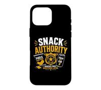Snack Authority Funny Food Humor Graphic Case for iPhone 16 Pro Max