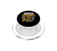 Snack Authority Funny Food Humor Graphic PopSockets PopGrip for MagSafe