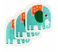 Snack bag Rex London Elephant (x3) Bleu 18x16x0,1 cm