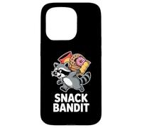Snack Bandit Funny Raccoon Trash Panda Humor Case for iPhone 15 Pro
