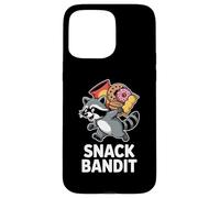 Snack Bandit Funny Raccoon Trash Panda Humor Case for iPhone 15 Pro Max