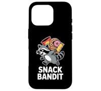 Snack Bandit Funny Raccoon Trash Panda Humor Case for iPhone 16 Pro