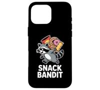 Snack Bandit Funny Raccoon Trash Panda Humor Case for iPhone 16 Pro Max