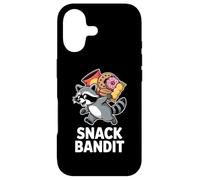 Snack Bandit Funny Raccoon Trash Panda Humor Case for iPhone 17