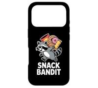 Snack Bandit Funny Raccoon Trash Panda Humor Case for iPhone 17 Pro