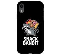 Snack Bandit Funny Raccoon Trash Panda Humor Case for iPhone XR