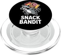 Snack Bandit Funny Raccoon Trash Panda Humor PopSockets PopGrip for MagSafe