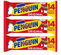Snack Bar Bundle With Penguin Milk Chocolate 14 Bars Per Pack (3 Pack)