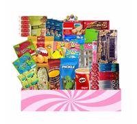 Snack Care Package - 45-Piece Variety Pack for Kids & Adults | Chips, Candy, Cookies, Noodles, Pickles, Peanuts, Popcorn, Rice Krispies & More | Gift Snack Box Basket | Lecsa Specialty Snacks