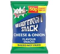 Snack Cheese & Onion Flavour Snacks 27g (Pack Of 36) Delicious Tasty And Crispy Snacks