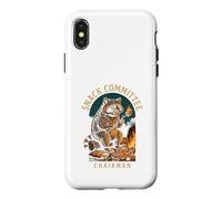 Snack Committee Chairman, Raccoon Camping Humor Case for iPhone X/XS
