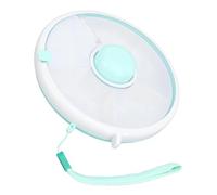 Snack Container, Small Snack Spinner Flip Bundle with Hand Strap and Sticker Sheet, BPA/PVC Free | Dishwasher Safe | No Spill