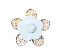 Snack Containers with Lids,Multiple Compartments Serving Bowl - Anti Leak Snack Containers with Compartments - Home, Parties, Travel, Camping, Candy, Chocolate, Cookies, Nuts