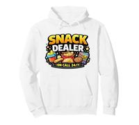 Snack Dealer On Call 24 7 Funny Mom Life Parenting Humor Pullover Hoodie