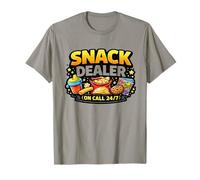 Snack Dealer On Call 24 7 Funny Mom Life Parenting Humor T-Shirt