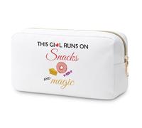 Snack Lover Gifts Makeup Bag Gift for Magic Lover Christmas Birthday Gifts for Magic Lovers Friendship Gift for Women Daughter Friend Mom Wife Girlfriend Sister Halloween Anniversary Cosmetic Pouch