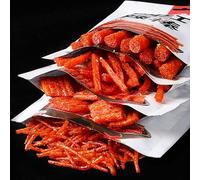 Snack Mega Pack - 4 Varieties: Spicy Sticks, Strips, Blocks & Gluten, 70g x 4 Packs - Hot & Numb Flavor, Viral Asian-Inspired Snacks, Perfect for Sharing, Vegan-Friendly, Gluten-Free! (Pack of 8)