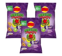 Snack Pack Bundle With Monster Munch Crisps Pickled Onion Multipack 6x20g (3 Pack)