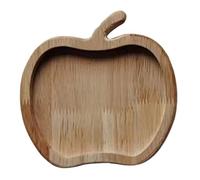 Snack Plate Serving Tray Easy to Clean Reusable Food Grade Eco-Friendly Space-Saving Keep Tidy Various Shapes Squirrel Wooden Snack Tray Snack Dish