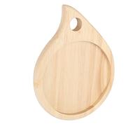 Snack Plate, Wooden Small Cutting Board Multifunction for Picnic for Camping