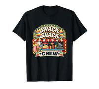 Snack Shack Crew Concession Stand Volunteer Value Graphic T-Shirt